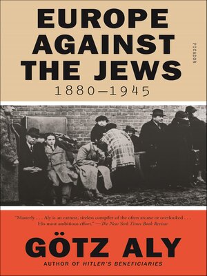 cover image of Europe Against the Jews, 1880–1945